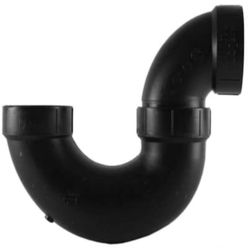 charlotte pipe 1-1/2-in abs dwv fitting for non-potable water, black, schedule 40, nsf safety