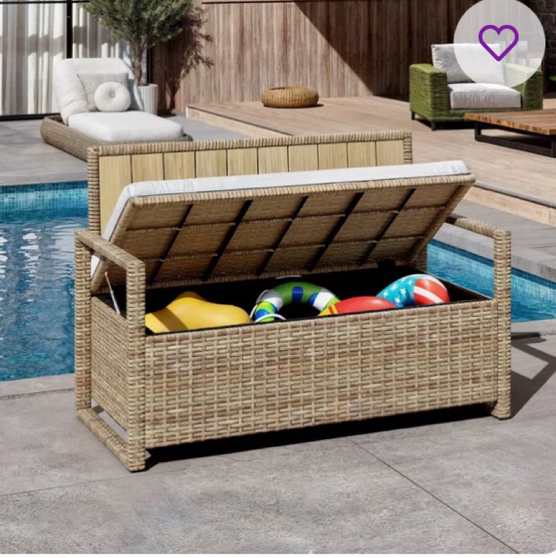 Balconera 70 Gallon Outdoor Storage Bench