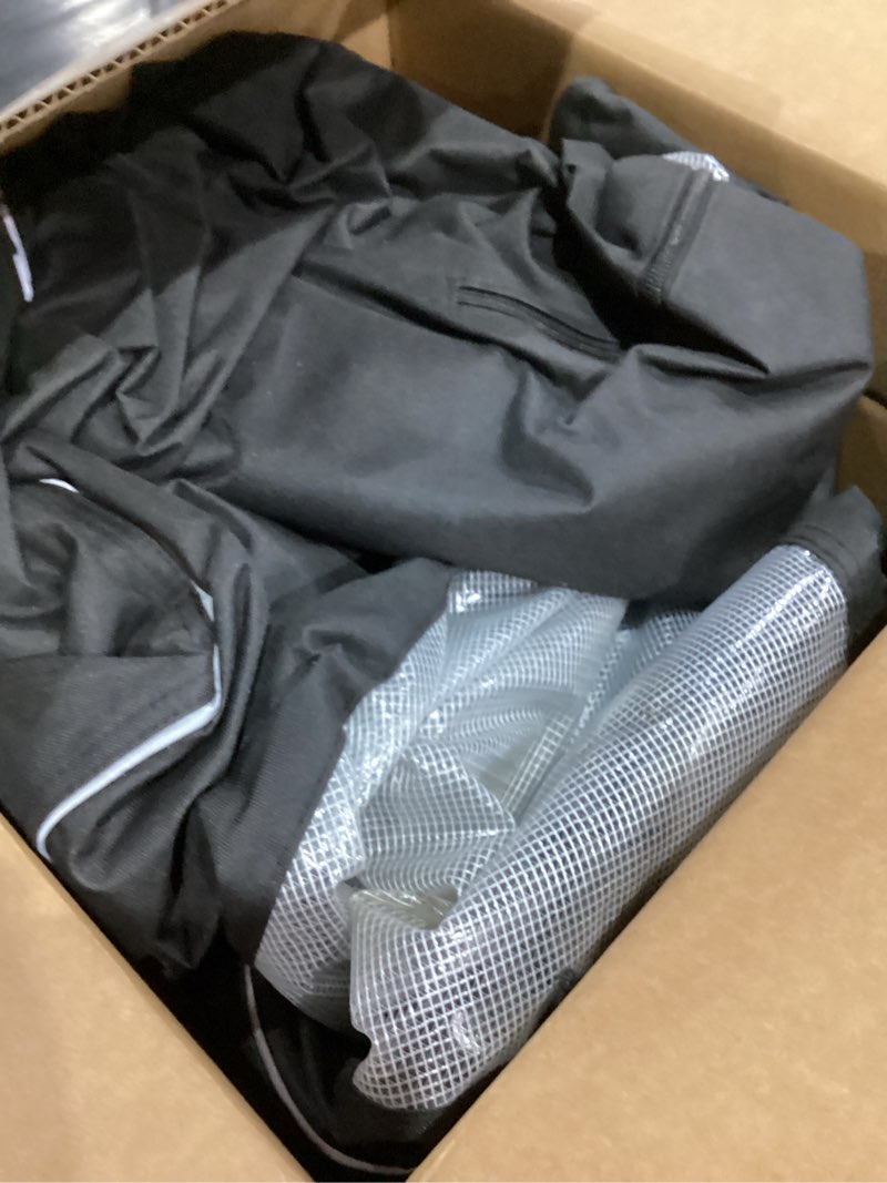 Condition photo showing Good Condition for Favoto Bike Cover for Transport 2 Bikes - Waterproof Outdoor Bicycle Cover for 2 Bikes on Rear Bike Rack 600D Oxford with License Plate Window Sun Rain Dust Protection for Car SUV RV Travel L - 2 Bikes