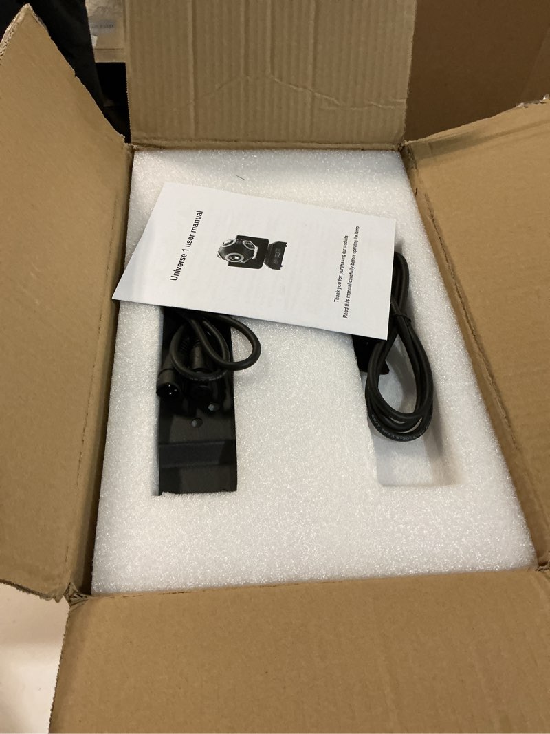 Condition photo showing New/Like New for 150W Moving Head Light 8 LEDs RGBW 360°Rotation DJ Light DMX 512 14CH with Sound Activated Moving Head Beam Stage Lights for Disco Wedding Parties Live Show Bar 1Pc