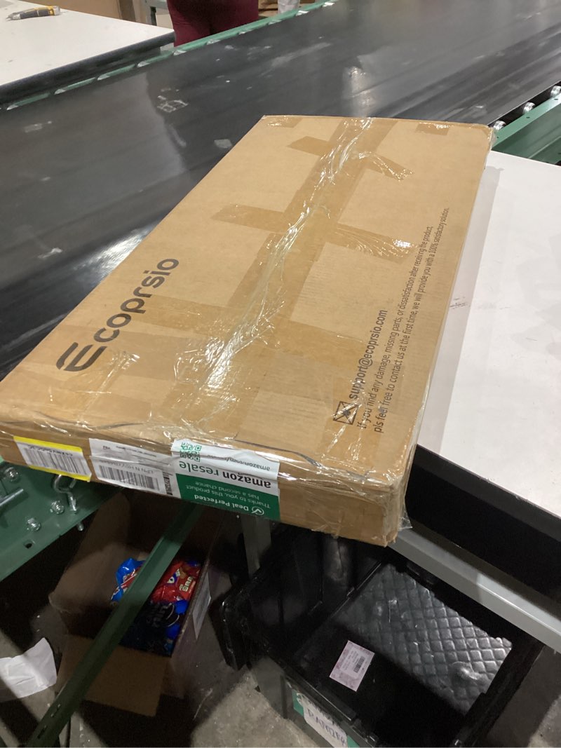 Condition photo showing New/Like New for Ecoprsio Console Table Sofa Table with Mesh Shelves, 2 Tier Entryway Table Foyer Table for Entryway, Front Hall, Hallway, Sofa, Couch, Living Room, Coffee Bar, Kitchen, Grey, 32 Inch Grey 2-Tier