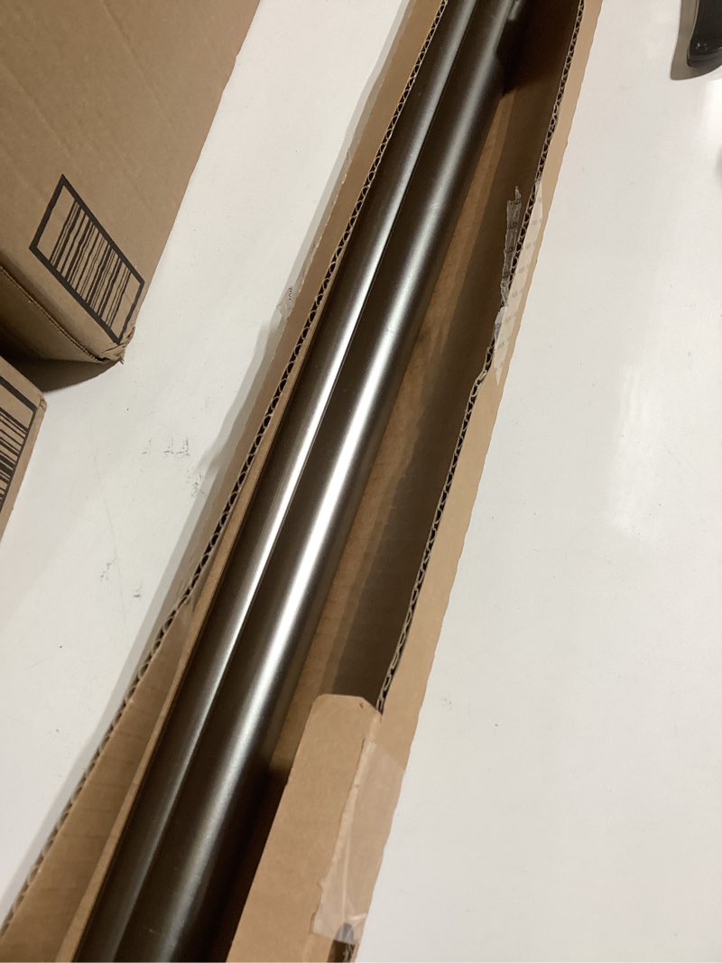 Condition photo showing Good Condition for Ivilon Drapery Window Curtain Rod - End Cap Style Design 1 Inch Pole. 72 to 144 Inch Color Satin Nickel 72 to 144 in.