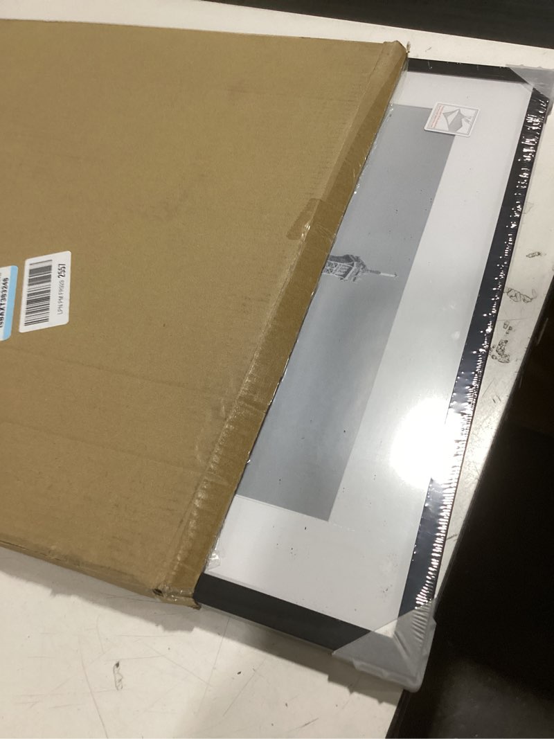 Condition photo showing Good Condition for upsimples 20x20 Picture Frame, Display Pictures 16x16 with Mat or 20 x 20 Without, Wall Hanging Puzzle Frames, Black, 1 Pack Black 20x20