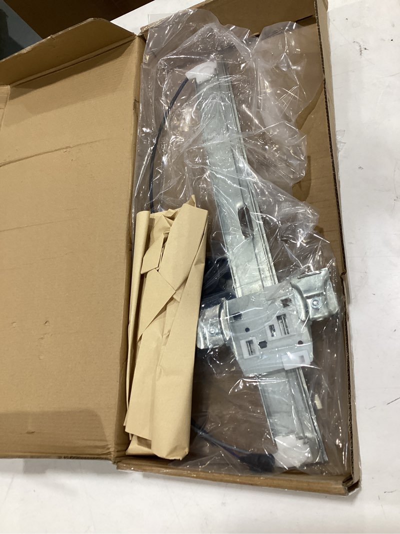 Condition photo showing As Is for power window regulator with and motor front left driver side fits for 2005-2010 for dodge dakota 2006-2008 for mitsubishi raider 2011 for ram dakota 748-114 55359567aa 2005-2010 for dodge dakota front left