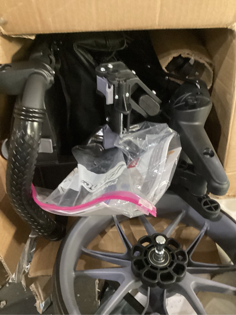 Condition photo showing Good Condition for golf push cart 3 wheel : golf bag cart foldable with phone holder/cup/umbrella holder compact golf pull carts quick fold golf caddy push carts with large wheelbase for different terrain blue 31 inch