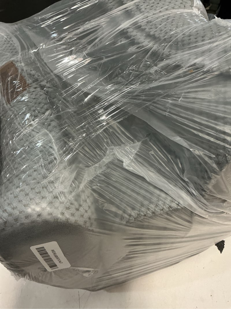 Condition photo showing Good Condition for cozy kiss wide dog stairs for small dog 15.7" h, pet step for puppy, older cat, curved ramp for couch, durable anti-slip ladder with high density foam, 3 step, 17.7x22.4x15.7 inch, grey grey 3 17.7x22.4x15.7 inch