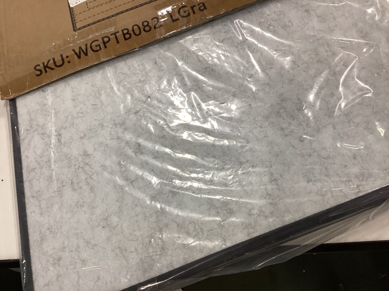 Condition photo showing Good Condition for Jigsaw Puzzle Board with 6 Sorting Trays, Foldable Puzzle Mat with Felt Cover for Puzzle Storage Saver, Lightweight & Portable, for 1000 1500 Piece Jigsaw Games