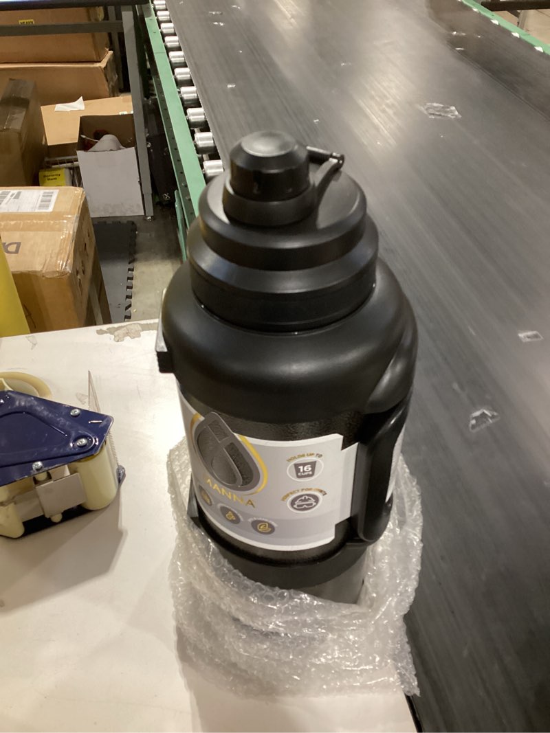 Condition photo showing New/Like New for manna titan stainless steel vacuum insulated jug - 2.3l - hazelnut hazelnut 2.3l