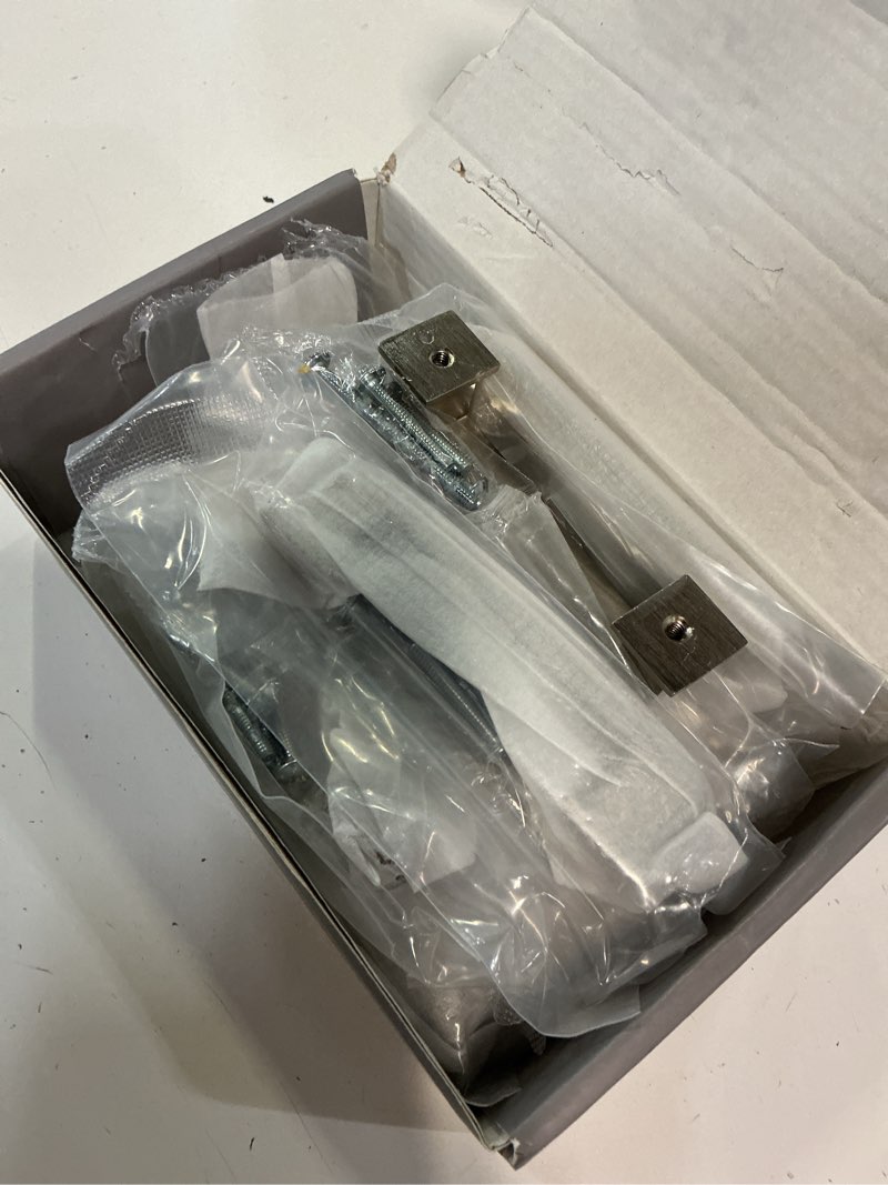 Condition photo showing New/Like New for amerdeco 10 pack brushed satin nickel cabinet pulls 3 inch(76mm) hole center cabinet hardware kitchen cabinet handles for bathroom drawer pulls dresser pulls zh0001 3"/76mm hole center 10 pack brushed satin nickel