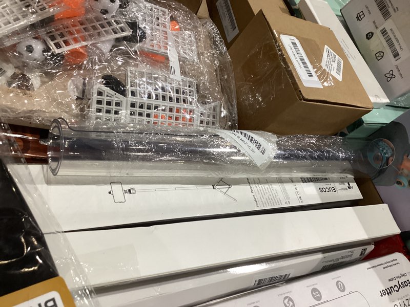 Condition photo showing As Is for Clear Table Cover Protector, 18 x 42 Inch Clear Desk Mat, 1.5mm Thick Plastic Table Cover, Transparent Desk Cover, Desk Protector Mat for Desktop, Writing Desk Clear 1.5mm 18" x 42"