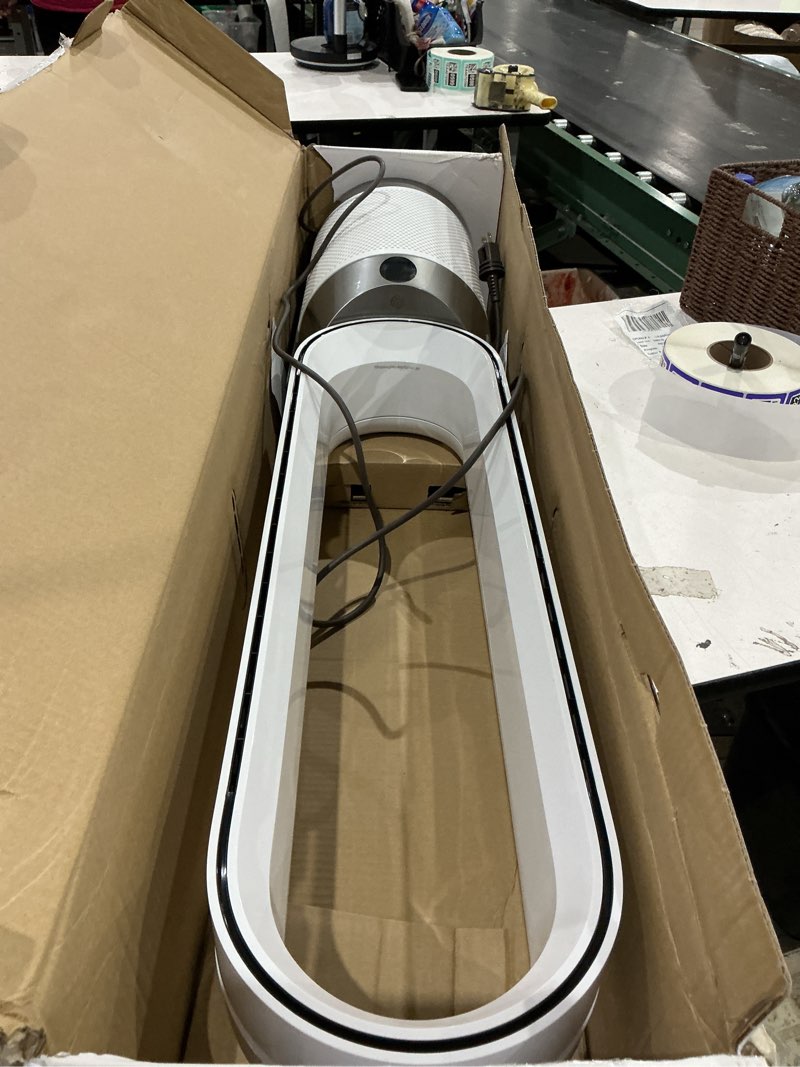 Condition photo showing Good Condition for dyson purifier cool pc1, hepa air purifier tower fan, app and remote controlled, 350° oscillation, 10 levels, bladeless (white)