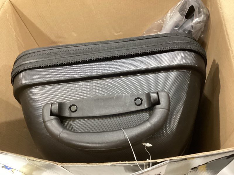 Condition photo showing As Is for hard top golf travel bag for airlines – durable golf club case with wheels, interior cushion, tsa lock & support rod – collapsible hard shell protection