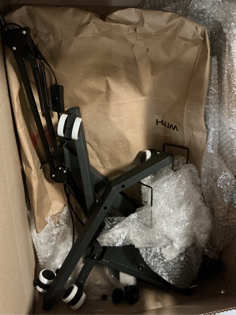 Condition photo showing As Is for upgrade multifunctional tattoo chair with wheels, tattoo arm rest, tattoo artist chair, big arm, forearm, back tattoo, daily seats, upgrade leather?extend the base, one click fixed pad
