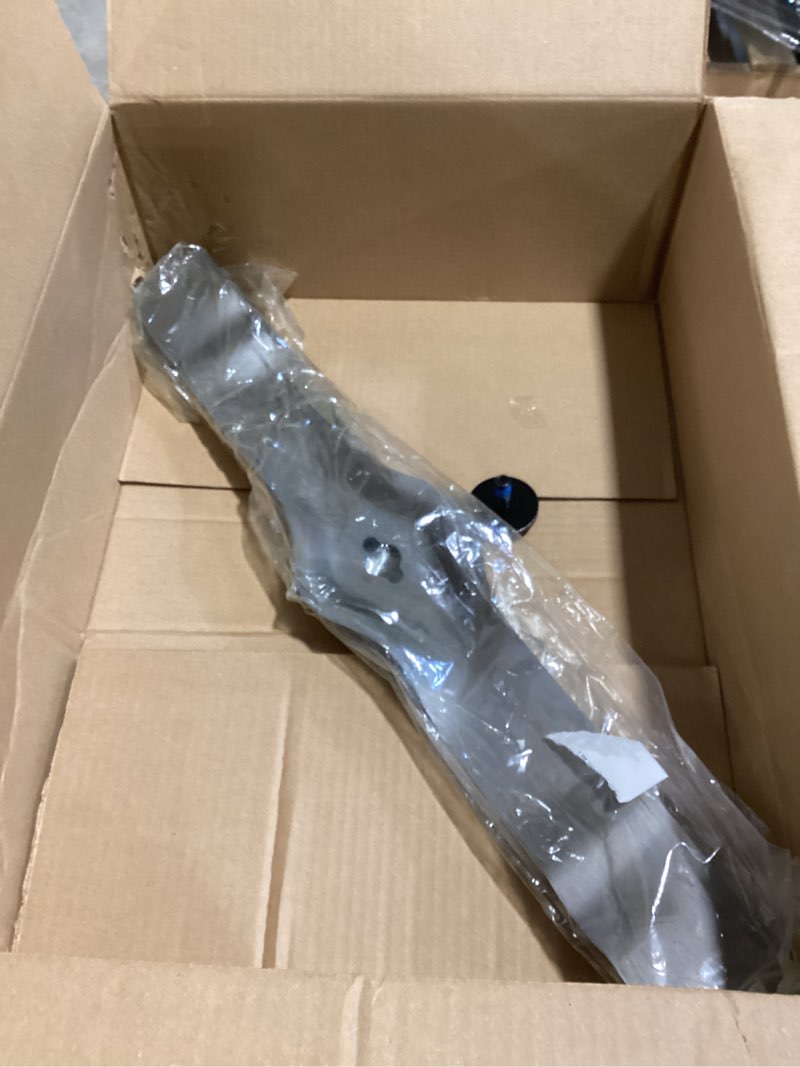 Condition photo showing As Is for am130172 22 inch mulching blade kit for john deere lawn mower lt133 lt155 lt160 lt166 lt170 lt180 gx355 sst16 x324, 42" deck lawn tractor, replaces am128013 am126023 (2 pack)