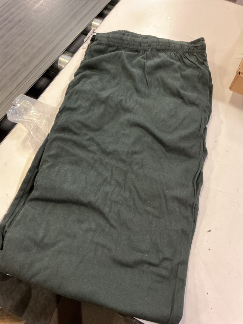 Condition photo showing Good Condition for u2skiin mens cotton pajama pants  soft lounge pant with pockets lightweight sleep pj bottoms (black xl)