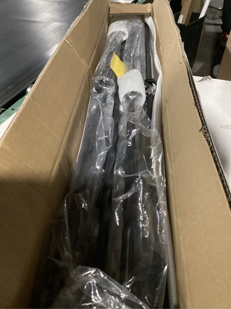 Condition photo showing Good Condition for vevor staircase metal balusters, 44'' x 1/2" galvanized steel decorative banister spindles, 10 pack deck baluster with hollow single baskets, twists, spiral stair railing w/shoes & screws