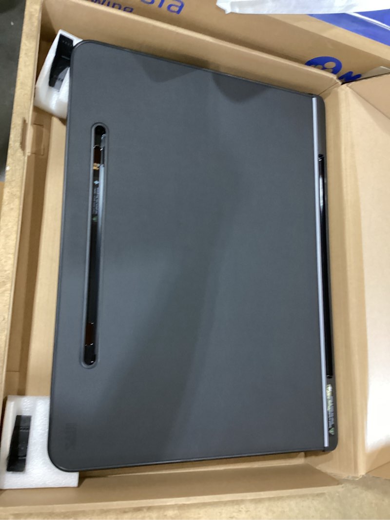 Condition photo showing New/Like New for laptop bed tray desk, saiji x-large adjustable laptop table, foldable laptop desk with storage drawer and bookstand for eating, working, writing, gaming, drawing (black)