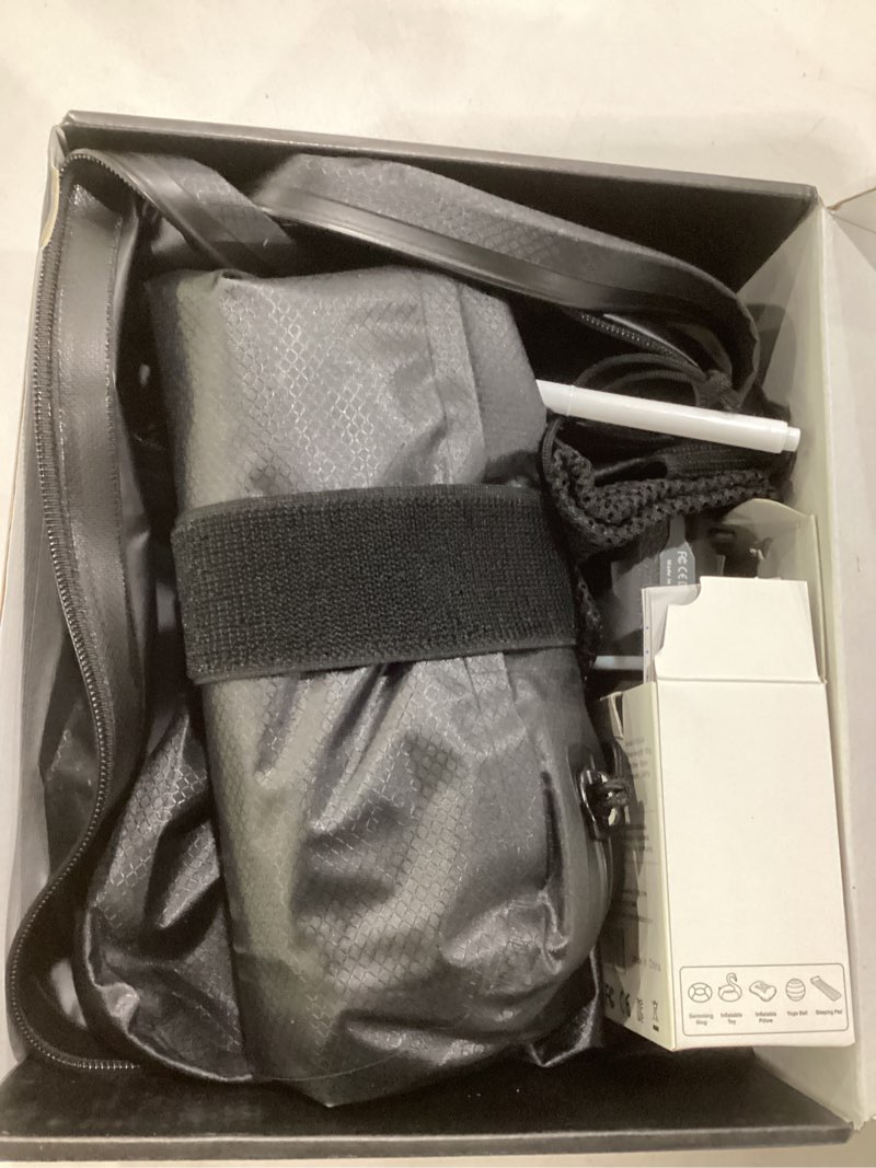 Condition photo showing Good Condition for vacuum bags for travel with wireless pump, 180° open zipper, ip67 waterproof, reusable space saver compression bags for backpack, suitcase, home storage(2 pack + pump) medium black - 2pc+p
