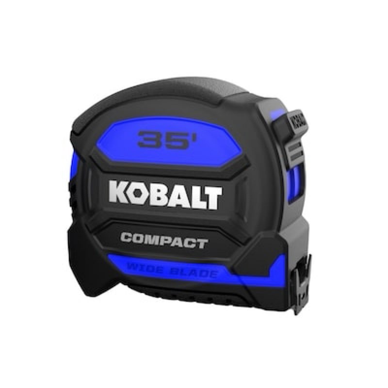 kobalt compact wide blade 35-ft tape measure