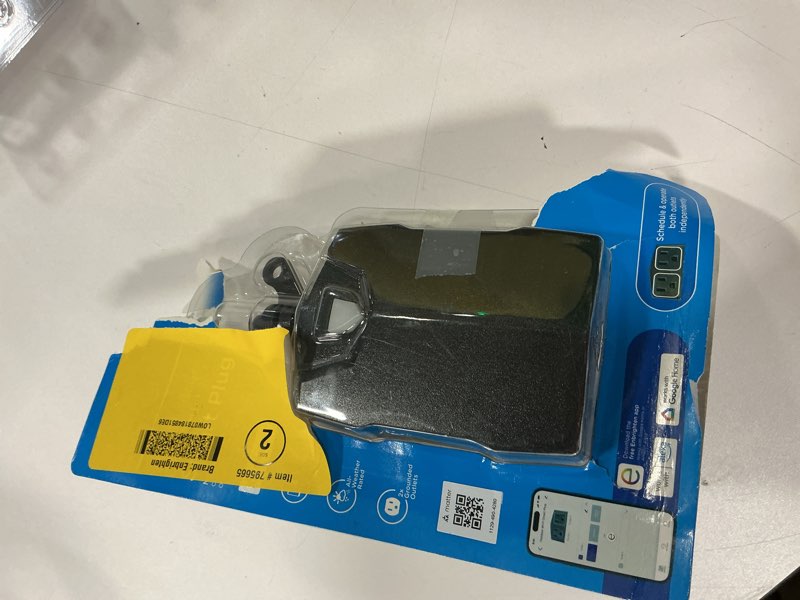 Condition photo showing New/Like New for Enbrighten Wi-Fi 125 Volts 2-Outlet 