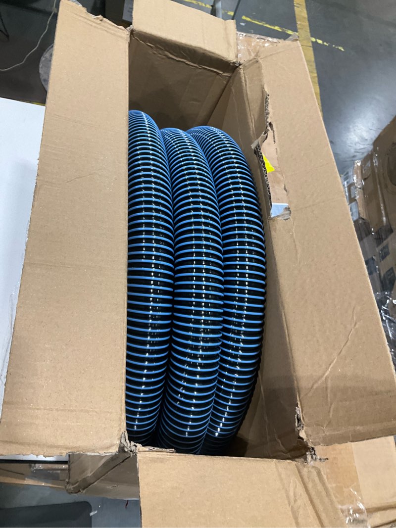 Condition photo showing Good Condition for bewave pool vacuum hose, above/in ground manual heavy duty swimming pool hose with swivel cuff, 1-1/2 in x 30 ft 1-1/2 in x 30 ft, 1 pack