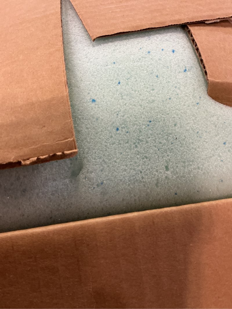 Condition photo showing Good Condition for Serta ThermaGel Cooling, Pressure-Relieving Memory Foam Mattress Topper, 3 Inch, Twin Blue