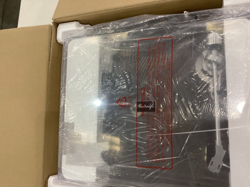 High-Tech belt driven turntable system