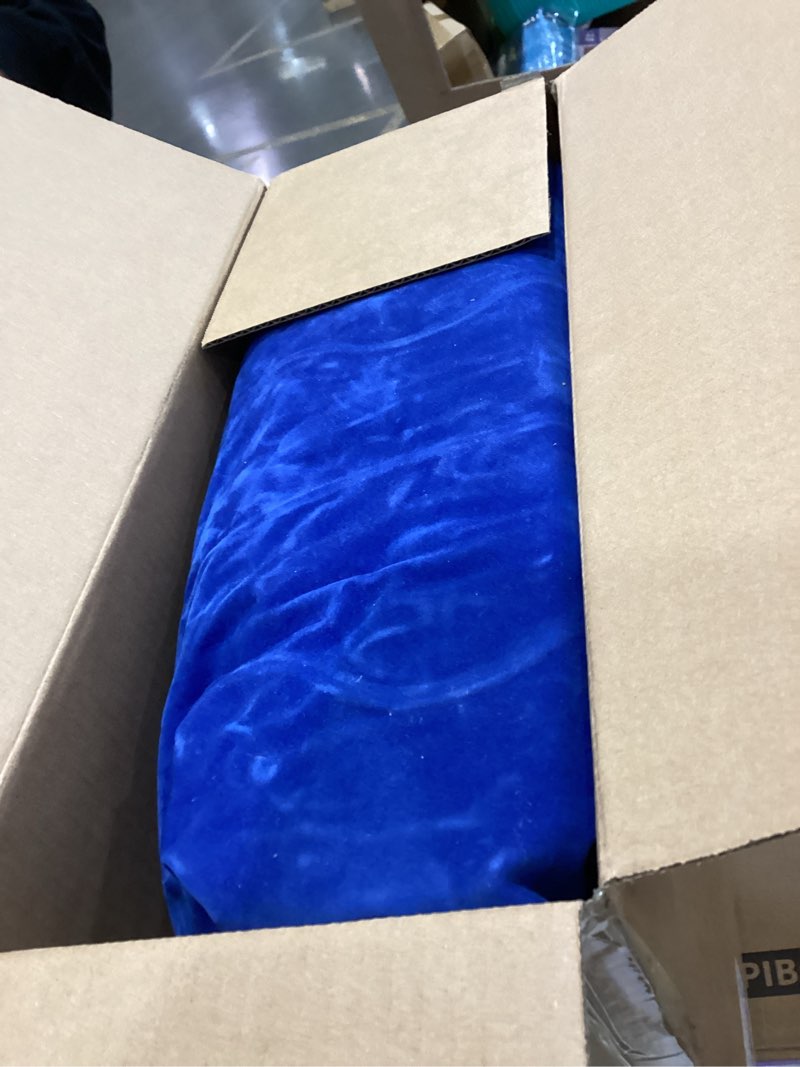 Condition photo showing As Is for Sensory Rocker Chair for Kids, 55” x 55” x 46” Air Cloud Rocker, Inflatable Sensory Chair for Autistic ADHD Child, Indoor/Outdoor Toddler Rocking Chair-Includes Air Pump and Repair Kit Green