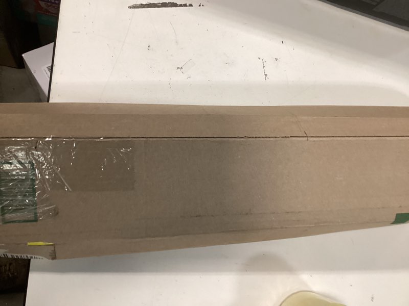 Condition photo showing New/Like New for SUNBABY Reeded Glass Window Privacy Film, Decorative Frosted Glass Window Film for Bathroom & Front Door, 3D Static Cling Window Coverings Day and Night Privacy Sun Heat Blocking (29.5 x 118.1 Inch)