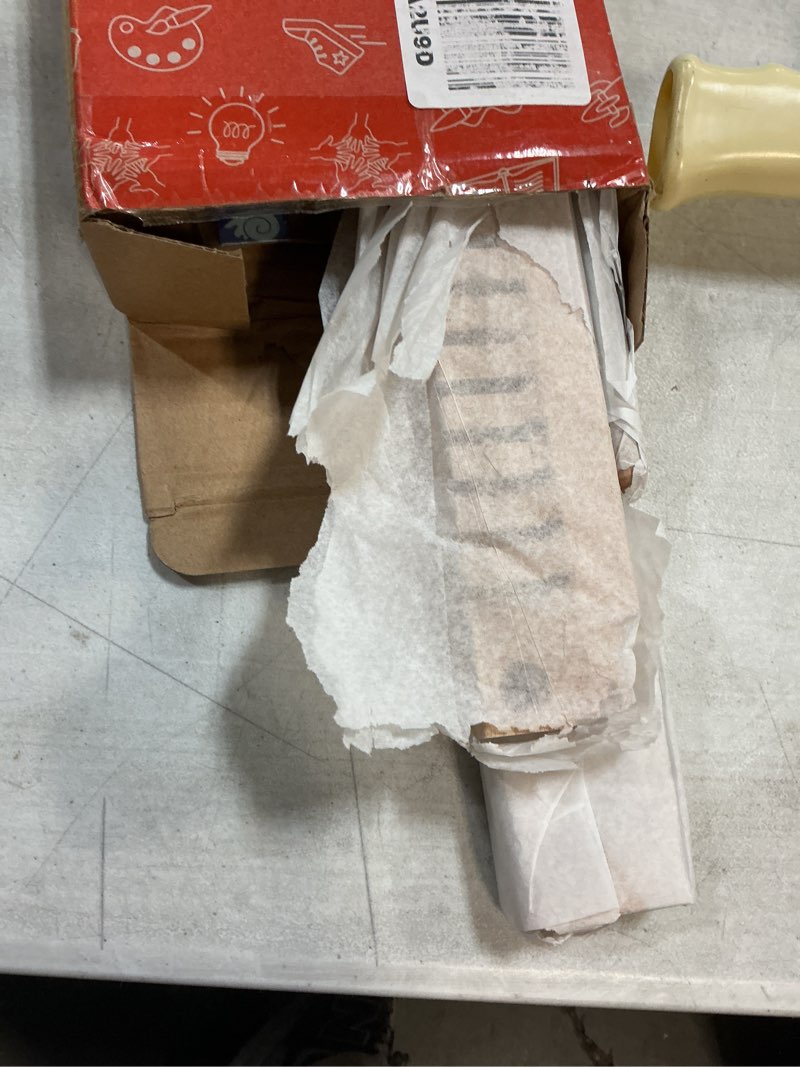 Condition photo showing As Is for Melissa & Doug Wooden Multi-Craft Weaving Loom: Extra-Large Frame (22.75 x 16.5 inches) Frustration-Free Packaging