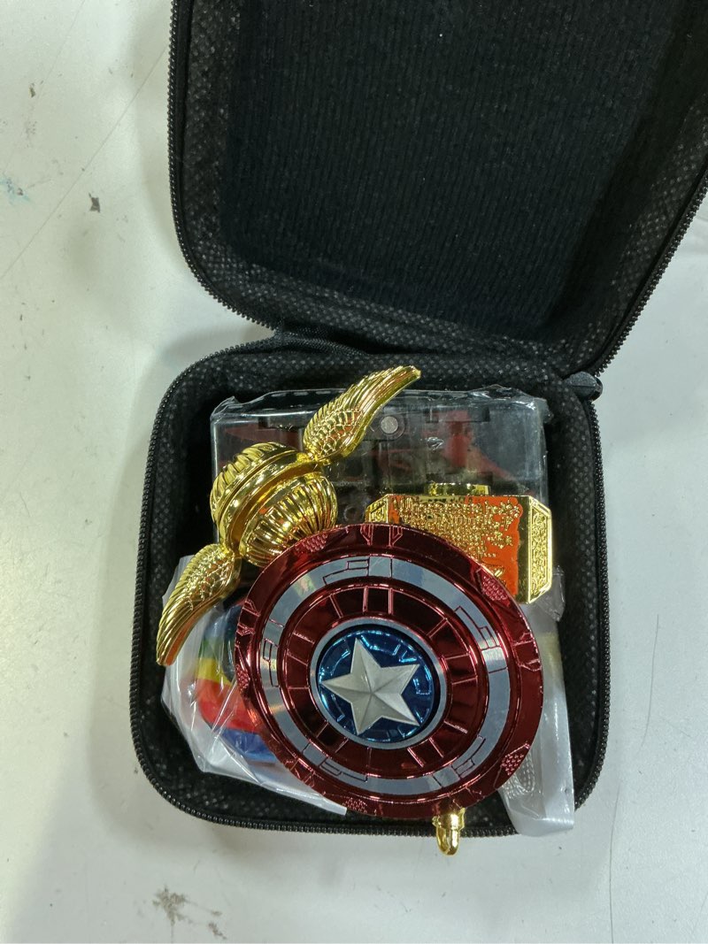 Condition photo showing Good Condition for hammer fidget spinners chain metal, gold fidget spinner, fidget pad, rainbow gold hand spinner gift for kids adults, fidgets infinity cube blocks stress desk toy set party favors set12