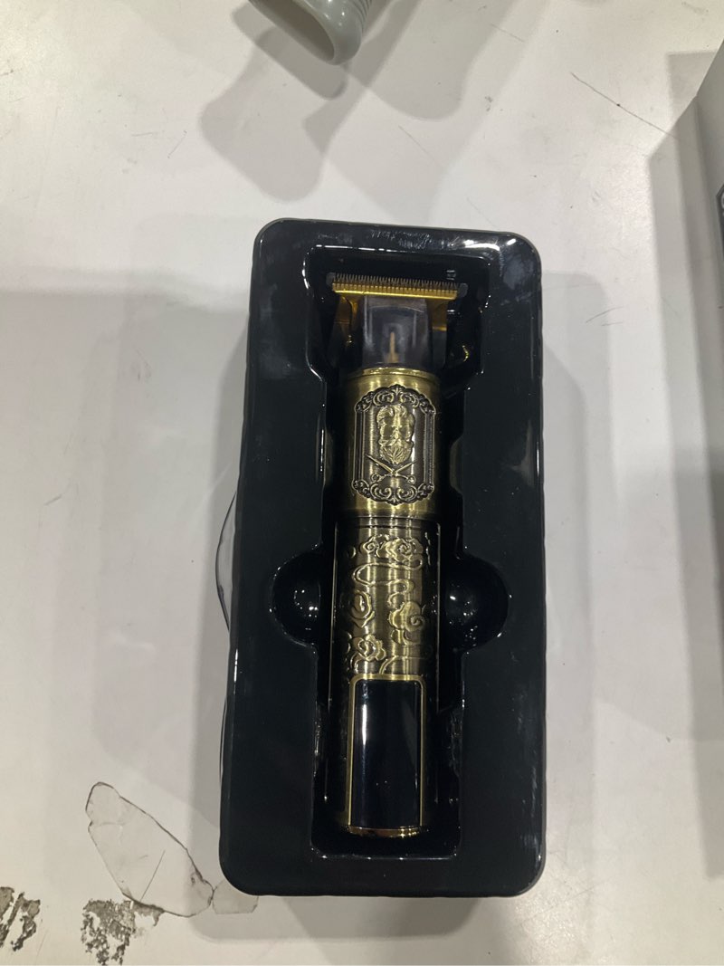 Condition photo showing Good Condition for ufree professional beard trimmer for men, zero gapped t-blade hair clipper & mustache trimmer kit with lcd display, precision edgers for haircut & grooming, barber-grade electric shaver, gifts for men brown
