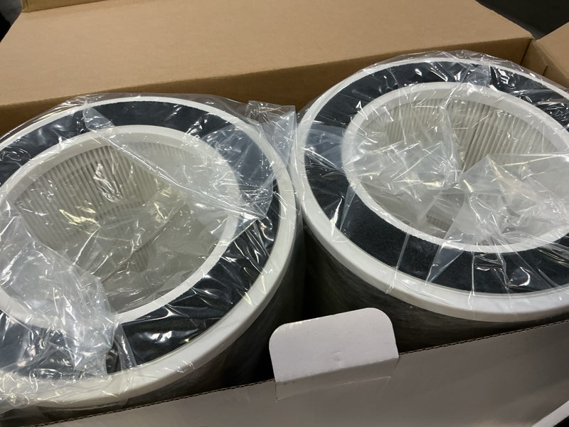 Condition photo showing Good Condition for hp201 hepa replacement filter compatible with shark hp201 hp202 hp301 hp302 ua205 ap1000 hc501 hc502 air cleaner purifier max, compare to # he2fkbasmb & he2fkbas 2 pack