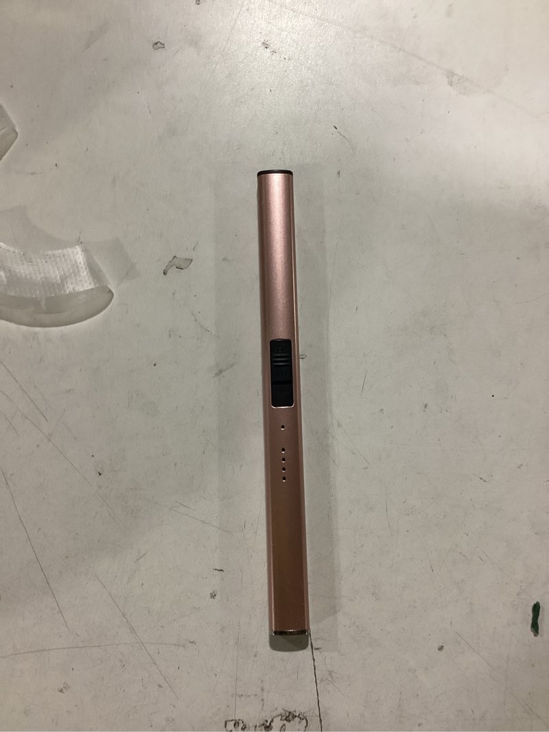Condition photo showing Good Condition for SUPRUS Electric Lighter Arc Windproof Flameless USB Rechargeable Lighter with Safety Lock for Candle BBQ Camping (Champagne Gold)