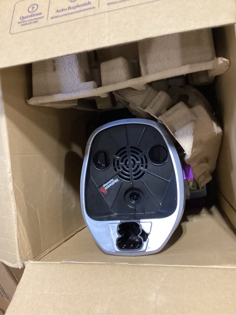 Condition photo showing As Is for bissell proheat 2x revolution pet pro plus, 3588f, upright deep cleaner, 30-minute dry time, dual dirt lifter powerbrush, hose & tool attachment, pet upholstery and tough stain tool included proheat revolution pet pro plus