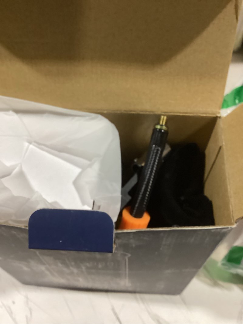 Condition photo showing Good Condition for OlarHike Cordless Tire Inflator Portable Air Compressor, 150PSI Dual Power - 5400 mAh & 12V DC, Air Pump for Car Tires, Bike, Motorcycle, Bicycle, Electric Pump with LED Light & Digital Pressure Gauge 1-gray 5400mah with Cable (Car&SUV)