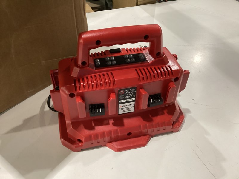 Condition photo showing Good Condition for 6 pack lithium batterie charger 