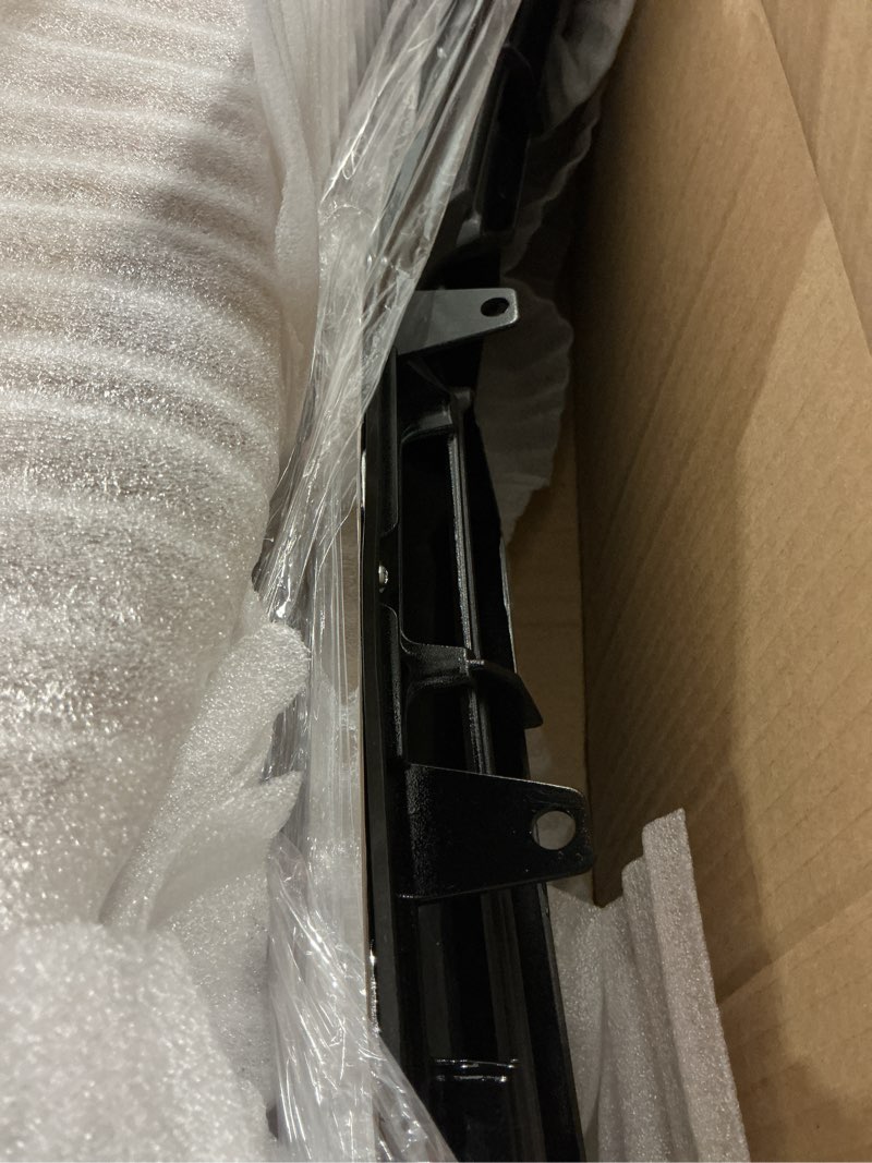 Condition photo showing Good Condition for x autohaux front upper hood bumper grille grill for acura tsx 2006-2008 front upper bumper kidney grille grill chrome silver tone