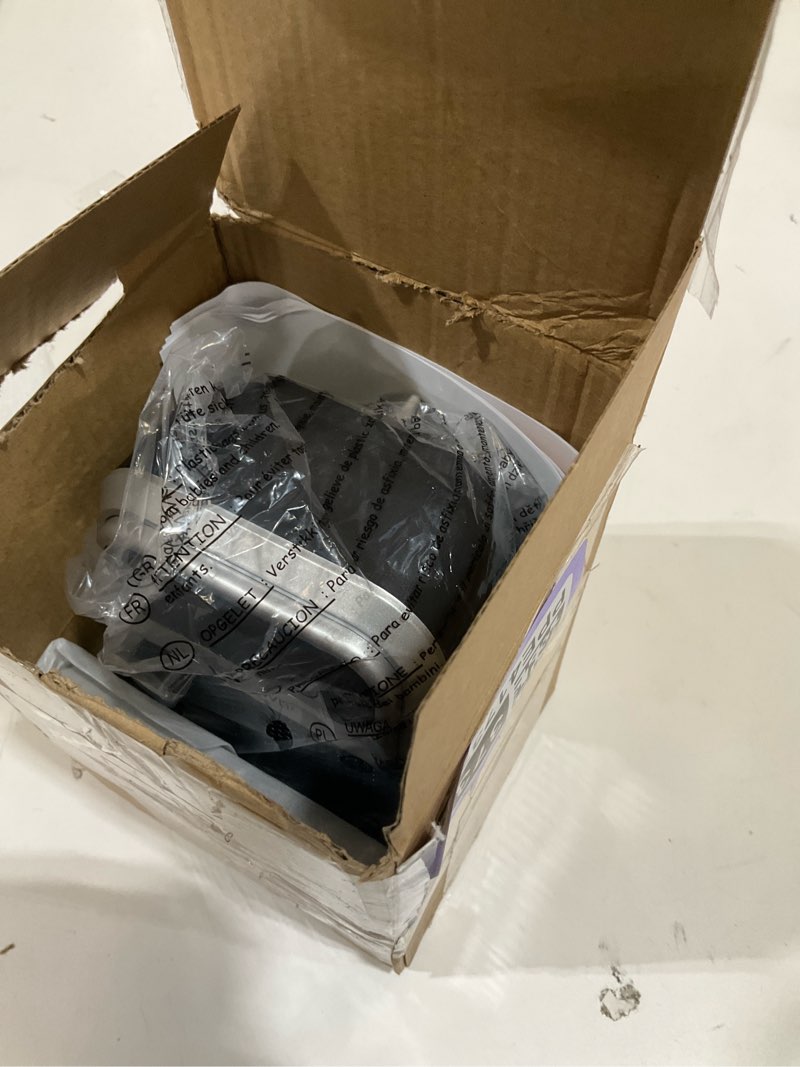 Condition photo showing As Is for brightown 800w plug in heater with remote - outlet space heater with touch led display, small electric wall heaters for indoor use with adjustable thermostat and 12h timer for bathroom office bedroom 1 pack silver