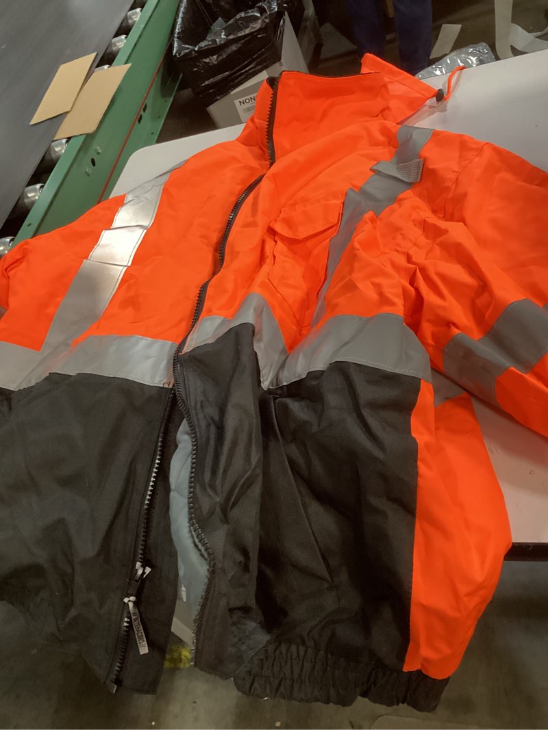 Condition photo showing Good Condition for Ergodyne Hi Vis Bomber Safety Jacket XX-Large Orange