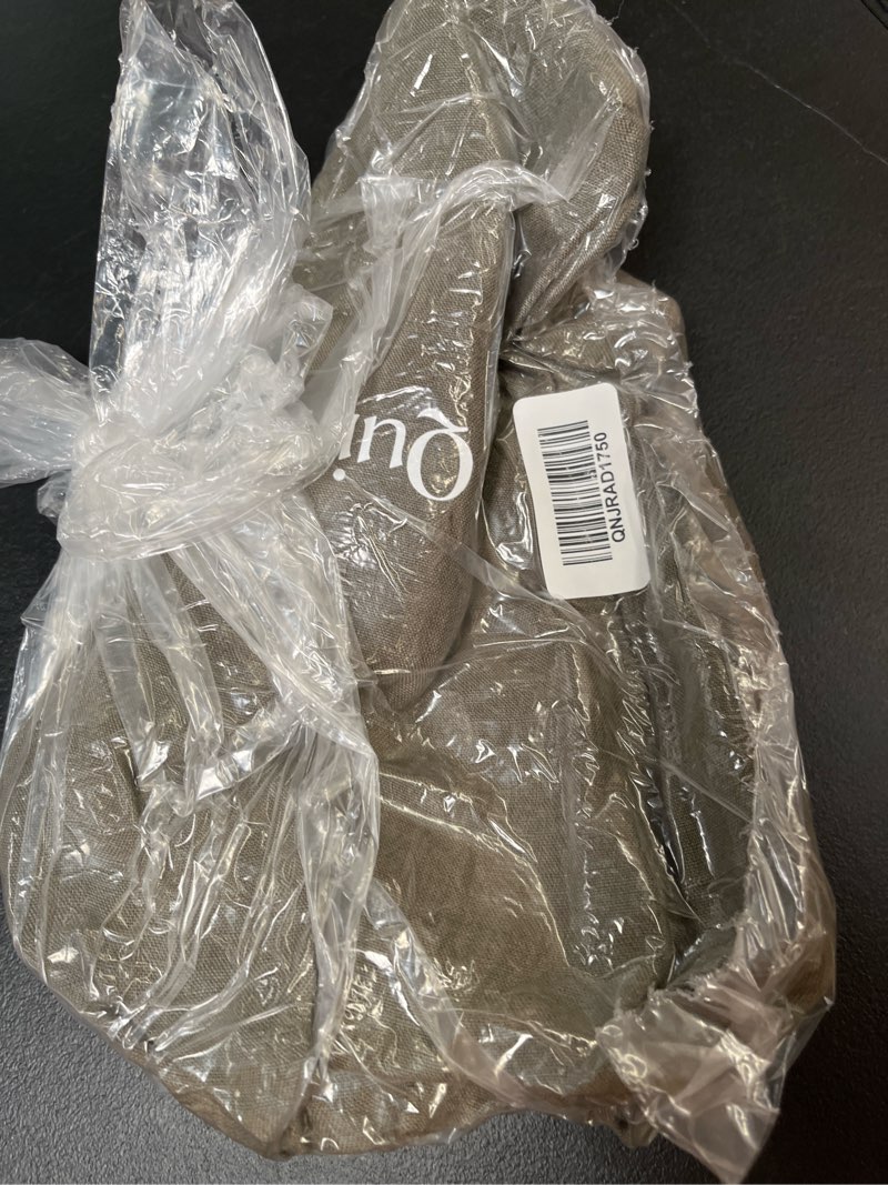 Condition photo showing Good Condition for european linen sham set, standard, dusty olive