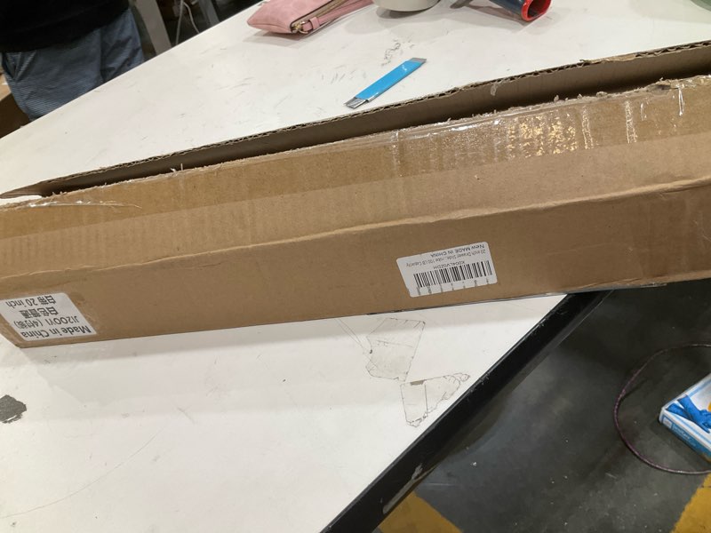 Condition photo showing Good Condition for 20 inch Drawer Slides 4 Pairs (8pcs) 3 fold Full Extension Side Mount Cabinet Drawer Glides 20" Silver Cabinet Rails for Dresser, Cabinet, Kitchen,Trash Can, Wardrobe 100 LB Capacity