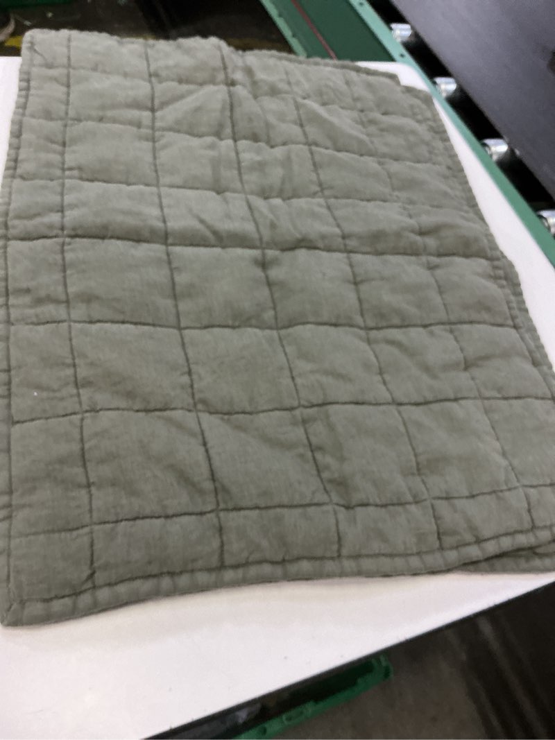 Condition photo showing Good Condition for cotton velvet quilt european linen box quilted sham set