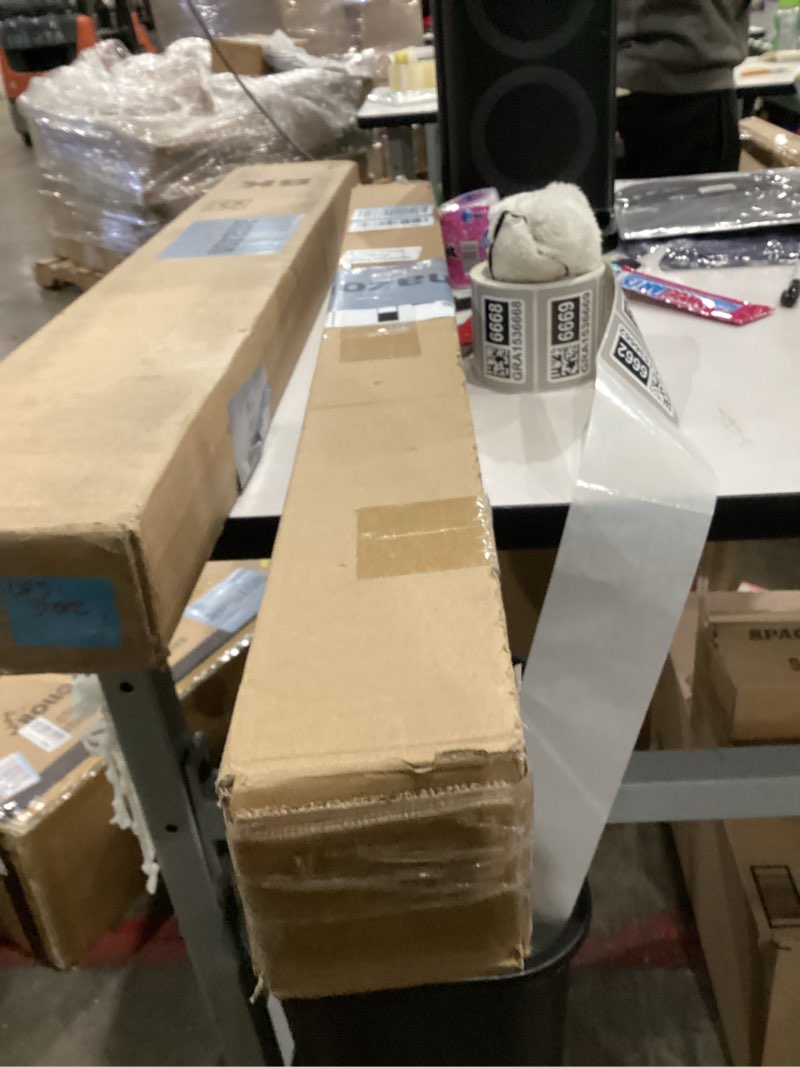 Condition photo showing New/Like New for LazBlinds No Drill Roman Shades for Windows, Cordless Light Filtering Window Shades with UV Protection, Polyester Fabric for Bedroom & Living Room, 34" W x 64" H, Cream Light Filtering - Cream 34"W x 64"H