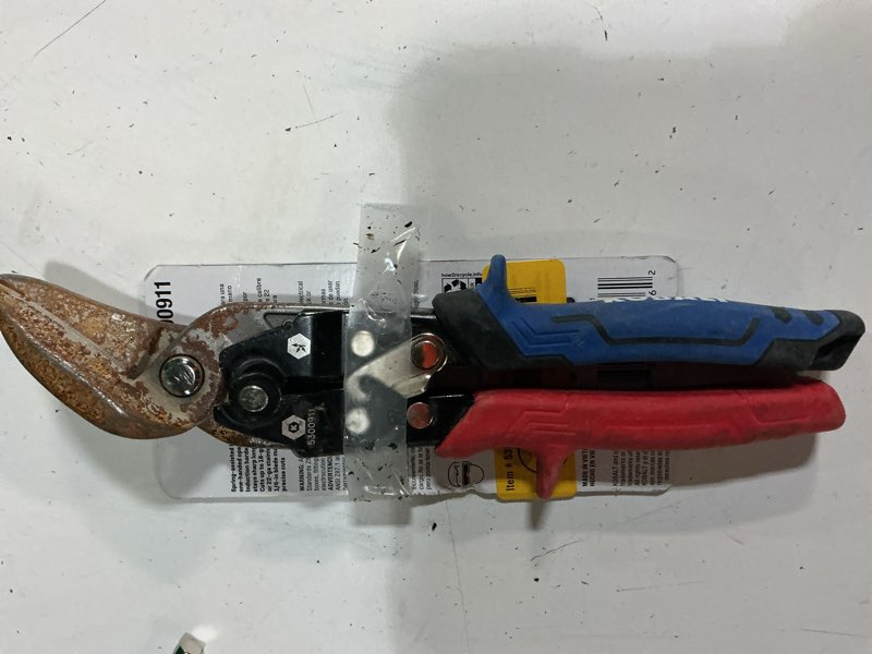 Condition photo showing As Is for kobalt 60crv left cut offset snips
