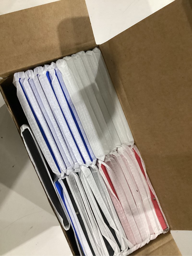 Condition photo showing Good Condition for zhehao 24 pack lcd mini writing tablet for kids 4.5 inch doodle board bulk erasable reusable electronic drawing pad birthday party favors goodie bag classroom gifts(blue,black,white,red) multi color frame