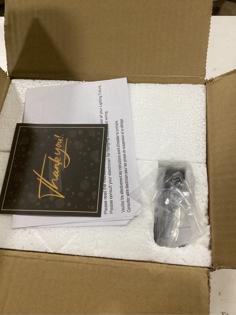 Condition photo showing New/Like New for Motion Sensor Outdoor Wall Light Waterproof,Dusk to Dawn Outdoor Lighting,Outdoor Light for House with Seeded Glass,Matte Black & Wood Grain Finish,1 Pack Black & Wood Grain 1 pack