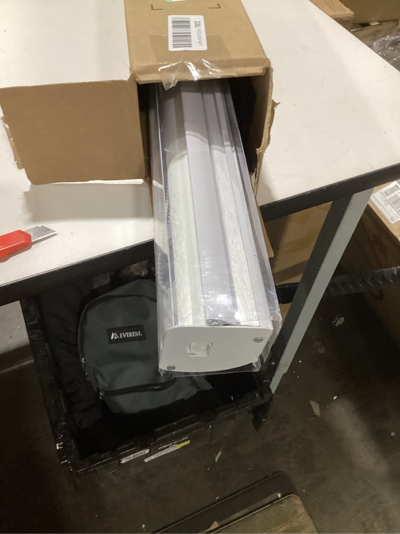 Condition photo showing As Is for Zebra Roller Window Blinds,Custom Cut to Size,Roller Blinds Dual Layer Roller Shade Blinds, White,Fixed 72 InchesHigh,32 Inches Width White 32"W x 72"H