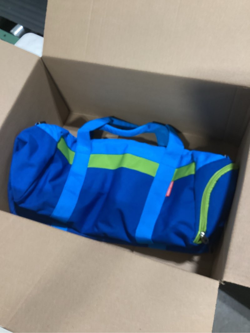 Condition photo showing Good Condition for HawLander Kids Duffle Bag for Boys or Girls, Fit School Practice, or Overnight Travel (Blue)
