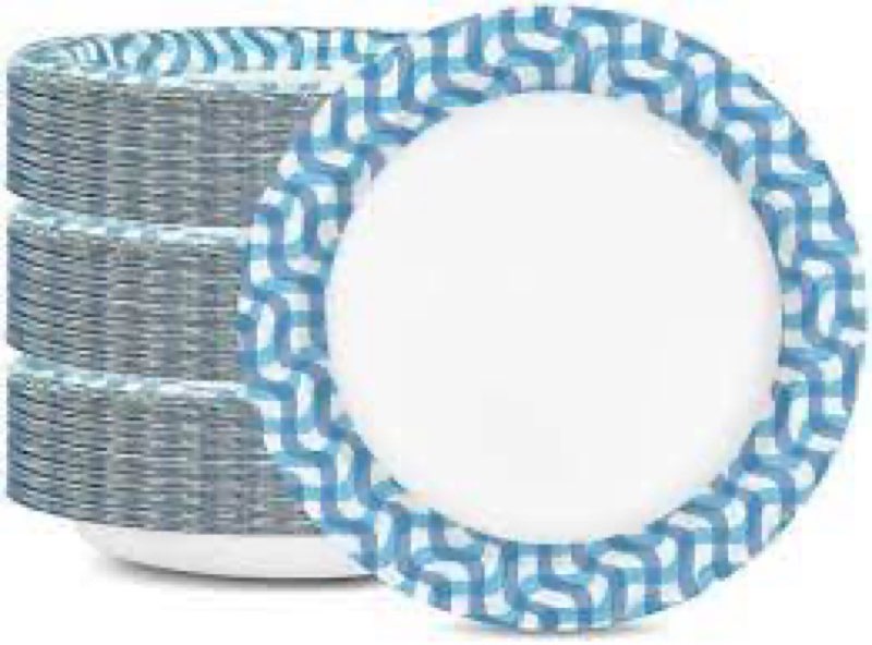 Ginkgo paper plates 300 count 